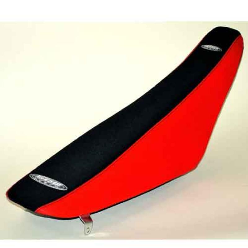 SDG TALL Seat Honda CRF450R (02-04) Black Top/Red Sides