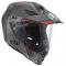 AGV AX-8 DUAL EVO GT Helmet Black/Silver/Red