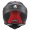 AX-8 Dual Evo GT black/silver/red - rear view