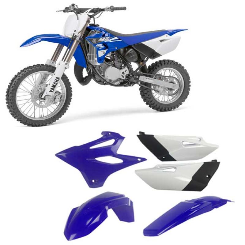 XLYZE Black Plastic Fender Fairing Kit for Dirt Bike Motor Yamaha YZ85 2002-2014 Motorcycle 