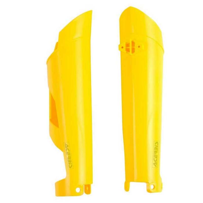 Acerbis Lower Fork Cover Set Husqvarna TE/FE (14-15) TC/FC (14-15) Yellow