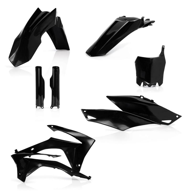 Acerbis FULL Plastic Kit Honda CRF 250R (14-17) 450R (13-16) Black