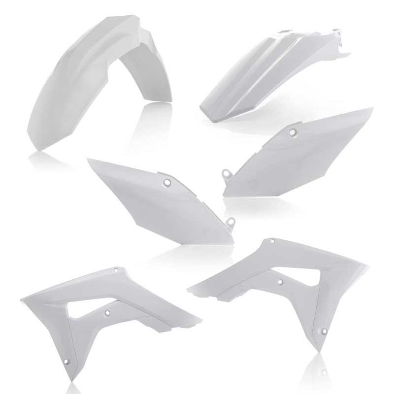 Acerbis Plastic Kit Honda CRF250R:18-21, CRF450R:17-20 White