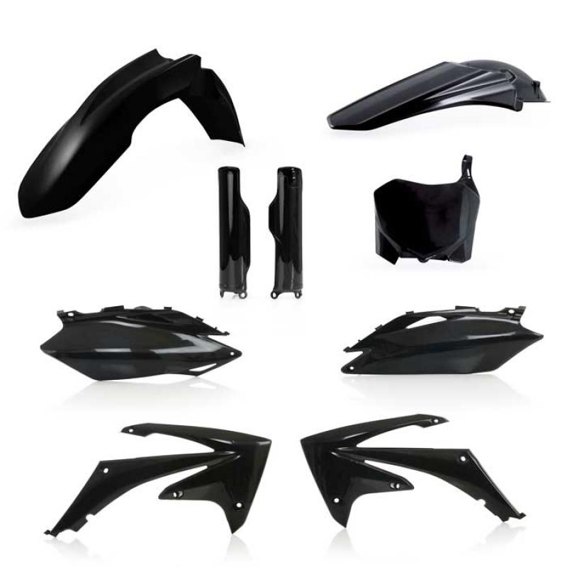 Acerbis FULL Plastic Kit Honda CRF250R (2010-2013) CRF450R (2009-2012) Black