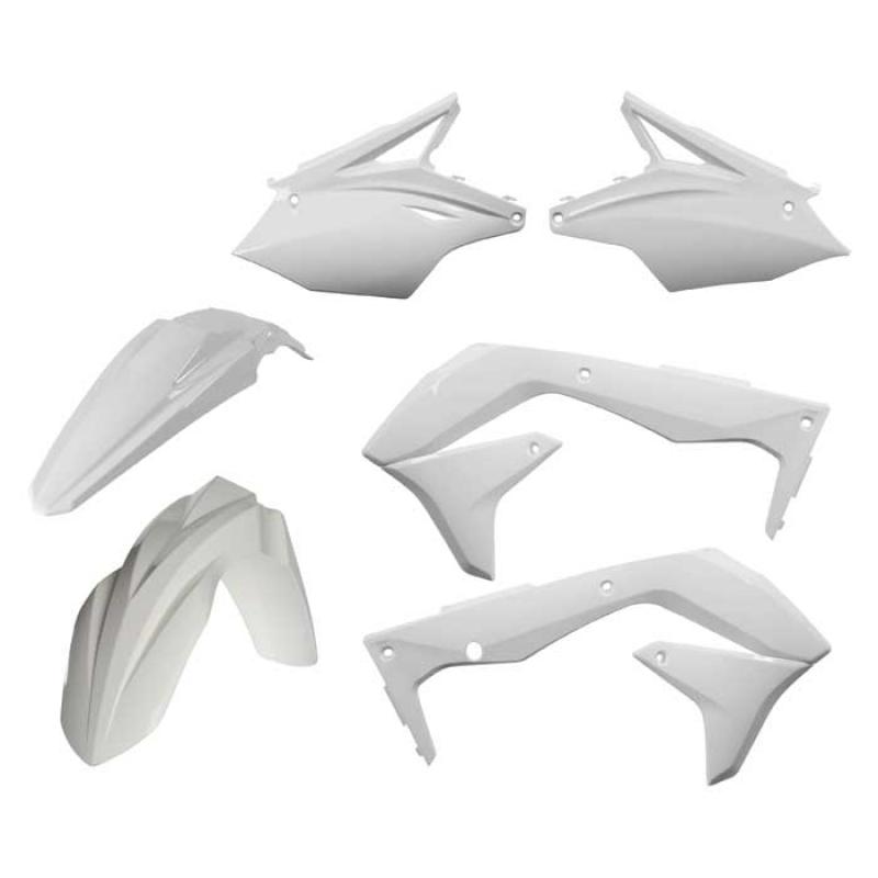 Acerbis Plastic Kit Kawasaki KX450F (16-17) White