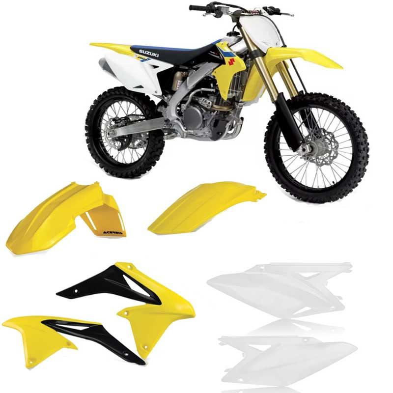 Acerbis Plastic Kit Suzuki RMZ250 (10-18) Original 18