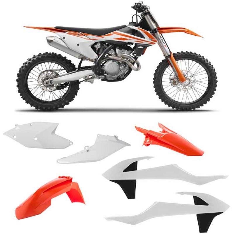 Acerbis Plastic Kit KTM SX/XC/SXF/XCF (16-18) Original 17