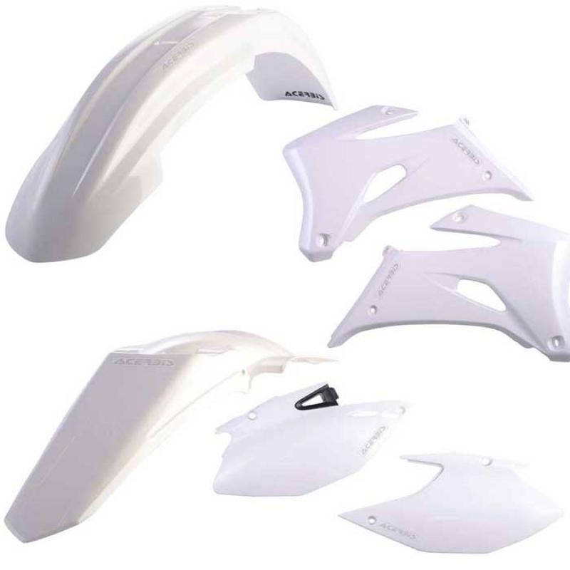 Acerbis Plastic Kit Yamaha WR250F (07-13) WR450F (07-11) White