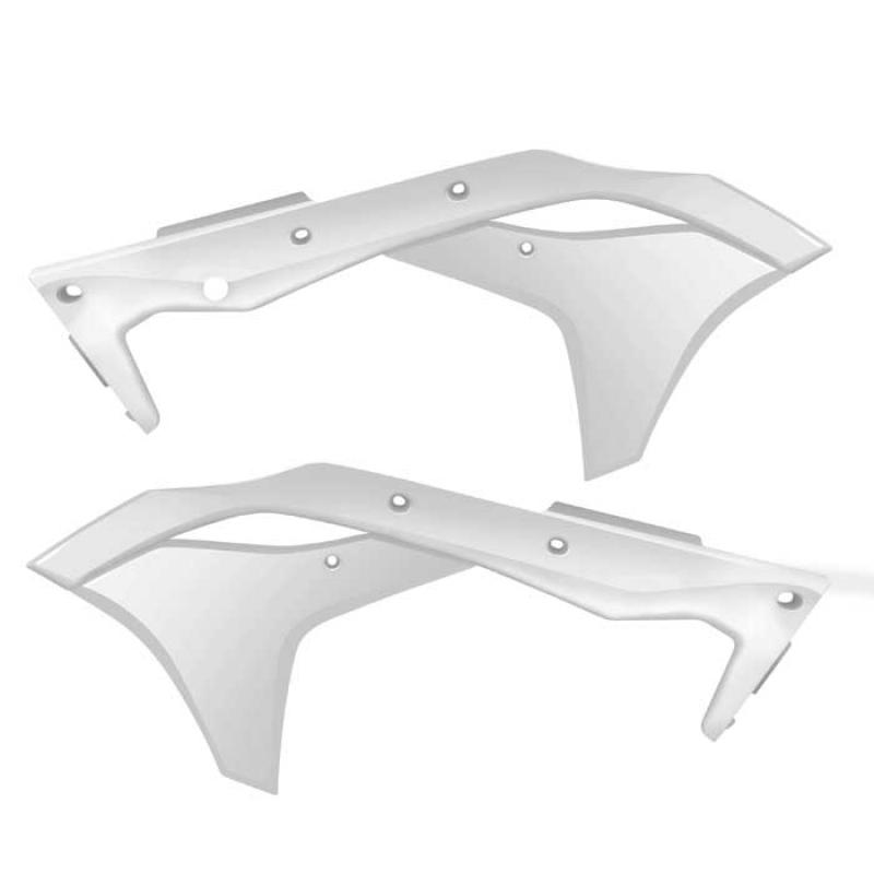 Acerbis Radiator Shroud Kawasaki KX250F:17-18, KX250:19-20 White