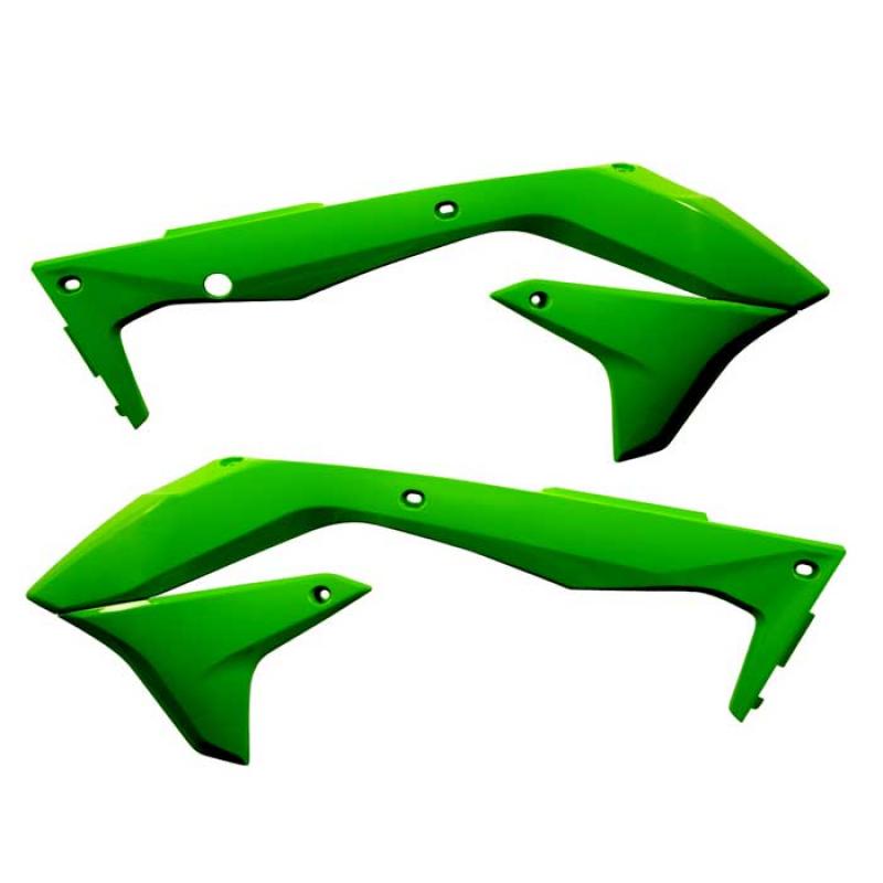 Acerbis Radiator Shrouds Kawasaki KX450F (16-18) Green