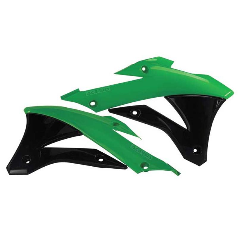 Acerbis Radiator Shroud Kawasaki KX85/100:14-20 Green/Black