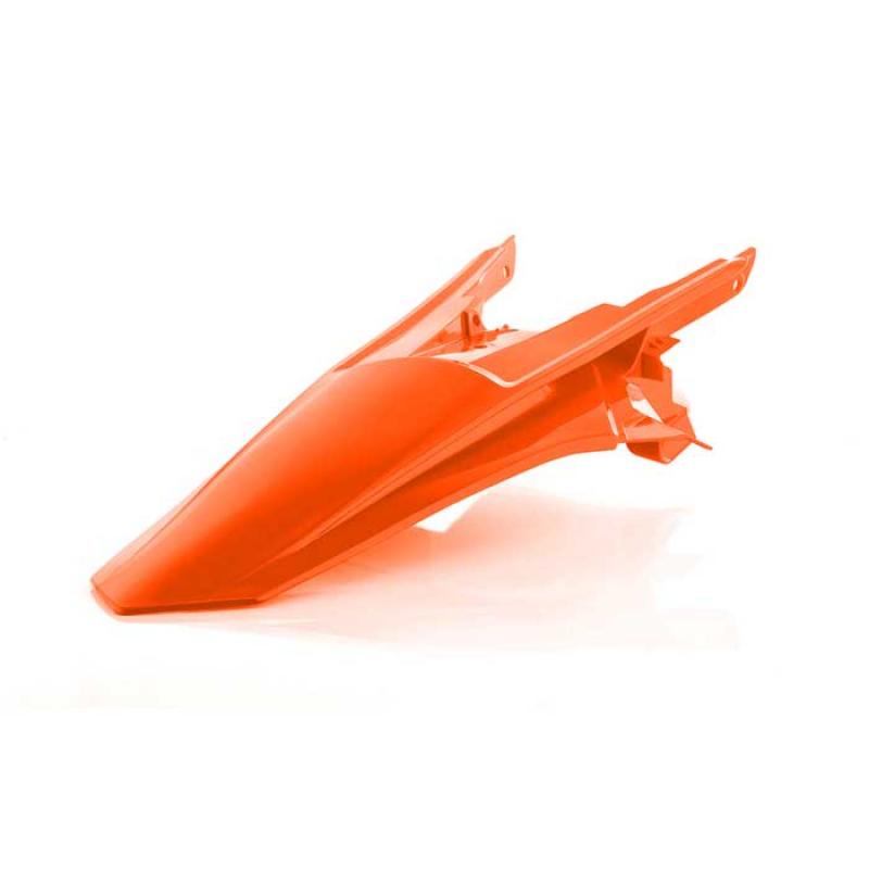 MACHSWON Motocross Rear Grab Handle For KTM SX125-SX450 - Black & Orange Aluminum Rail