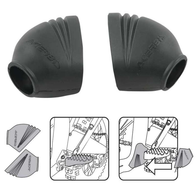 Acerbis Footpeg Covers (Universal Fit)