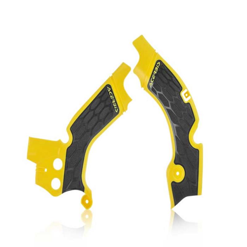 Acerbis X-Grip Frame Protector Suzuki RMZ450 (08-17) Yellow/Black