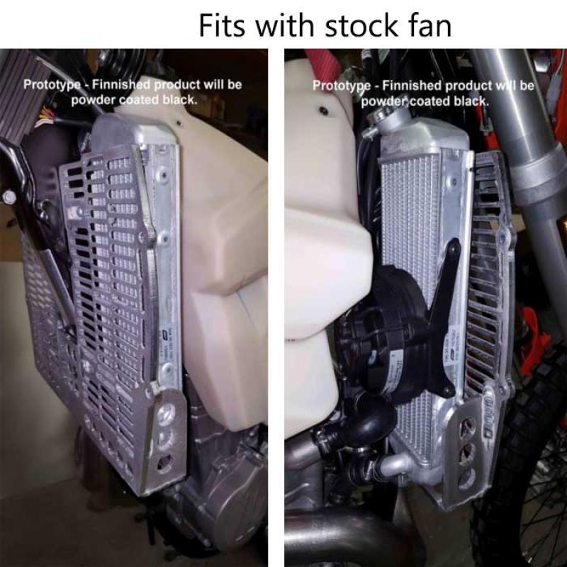 Emperor Racing Billet Radiator Guard (2016) KTM EXC-F 450/500/Husqvarna FC 450