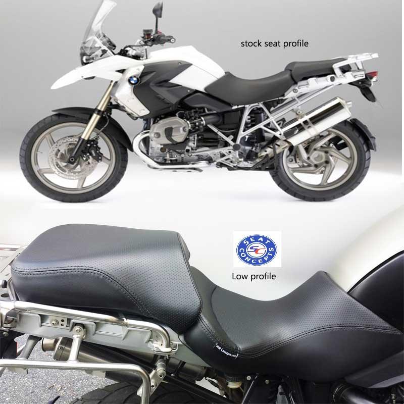 Seat Concepts Foam & Cover Kit BMW (2005-13) R1200GS/Adv Oil Cooled | COMFORT | LOW