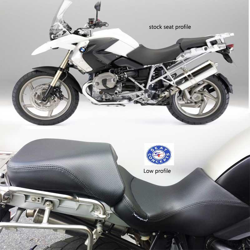 Seat Concepts Foam & Cover Kit BMW (2004-13) R1200GS/Adv Oil Cooled | COMFORT | LOW