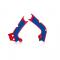 Acerbis X-Grip Frame Protector Honda CRF250/450R / 450RX (17-18) Red/Blue