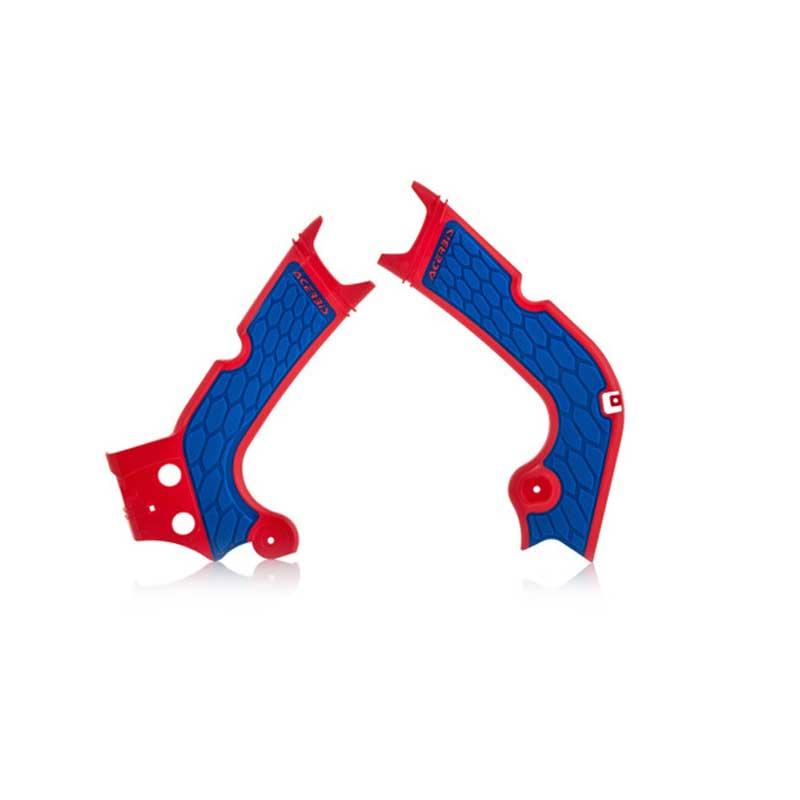 Acerbis X-Grip Frame Protector Honda CRF250/450R / 450RX (17-18) Red/Blue