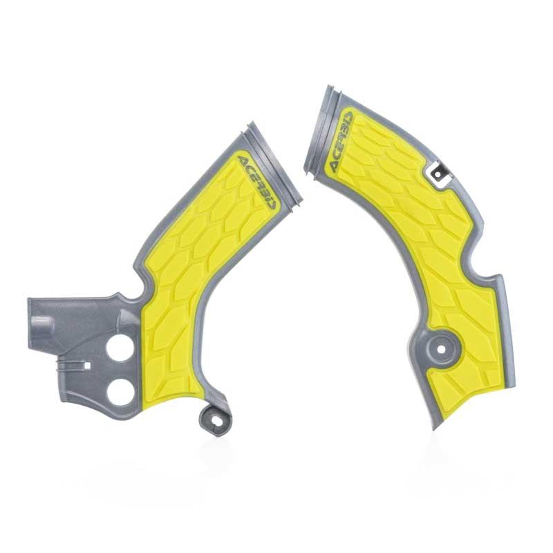 Acerbis X-Grip Frame Protector Suzuki RMZ250 (15-18) Grey/Yellow