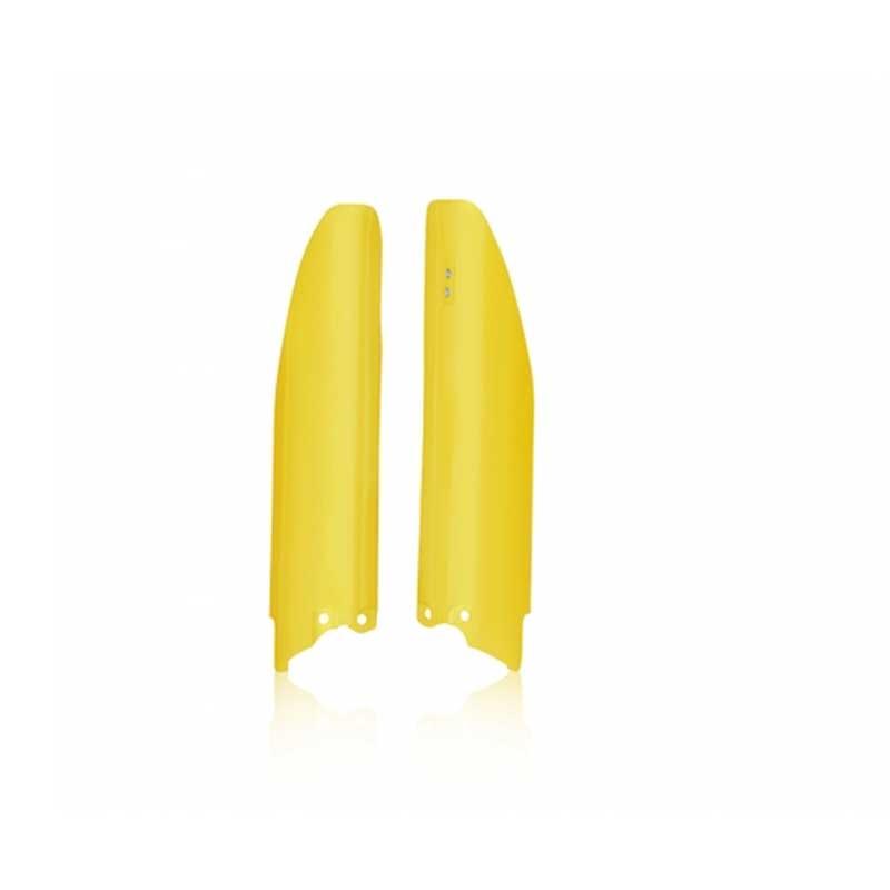 Acerbis Lower Fork Cover Set Suzuki RMZ250 (2019-2023) RMZ450 (2018-2023) 02 RM Yellow