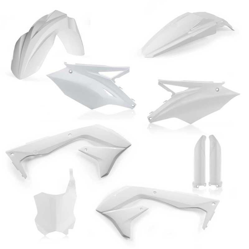 Acerbis Full Plastic Kit Kawasaki KX450F (2018) White