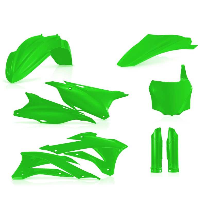 Acerbis FULL Plastic Kit Kawasaki KX85/100 (2014-2021) Flo-Green