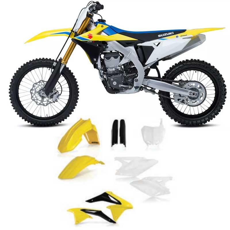 Acerbis Full Plastic Kit Suzuki RMZ250 (10-18) OEM 18'