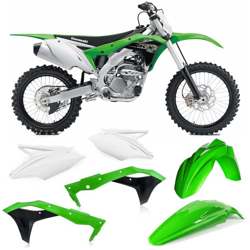 Acerbis Plastic Kit Kawasaki KX250F:18, KX250:19-20 Original 18