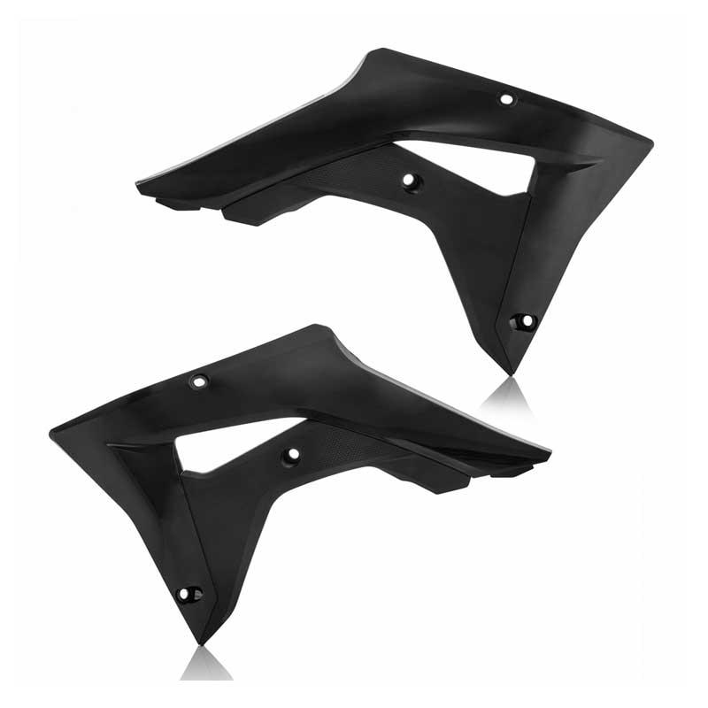 Acerbis Radiator Shroud Honda CRF250RX:19-20, CRF450L:19-20, CRF450RX:17-20, CRF450X:19-20 Black