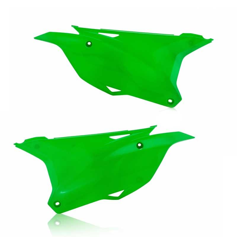 Acerbis Side Panels Kawasaki KX85/100:14-20  Flo-Green