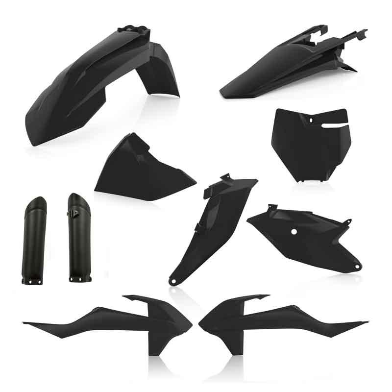 Acerbis FULL Plastic Kit KTM SX85 (2018-2021) Black