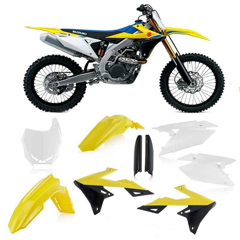 Acerbis FULL Plastic Kit Suzuki RMZ250/RMZ450 Original 18