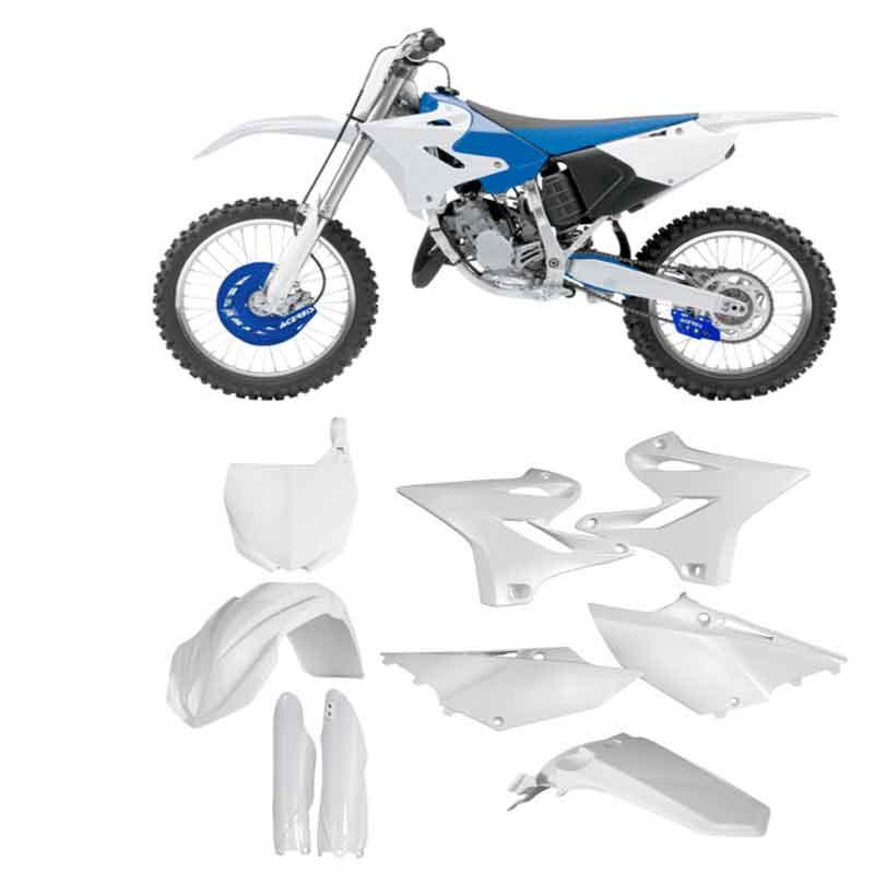 Acerbis FULL Plastic Kit Yamaha Yamaha YZ125/250/YZ125X/YZ250X - White