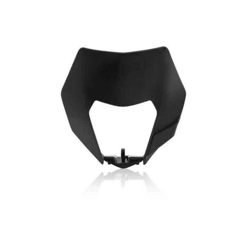 Acerbis Headlight Mask EXC350/500, XC-W200-500, XCF-W250/350:14-16 Black