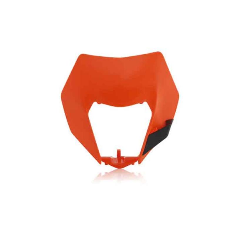 Acerbis Headlight Mask EXC350/500, XC-W200-500, XCF-W250/350:14-16 Orange
