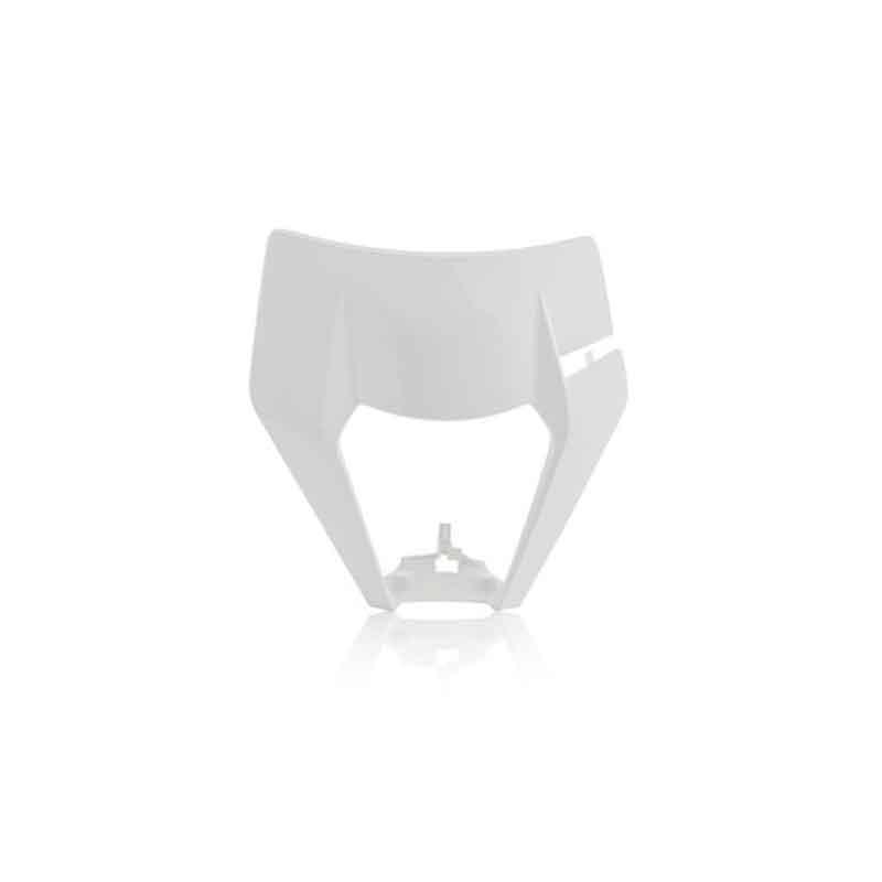Acerbis Front Headlight Mask KTM EXC-F250-500/XC-W 150-300 (2017-19) White