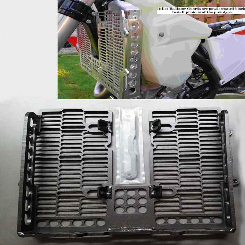 Emperor Racing Billet Radiator Guard KTM SX-F/XC-F/EXC-F/XCF-W and GasGas MC/EX and Husqvarna FC/FE/FX