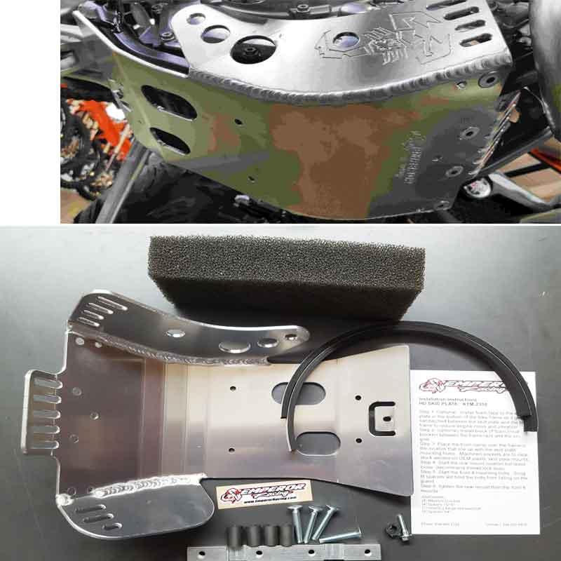 Emperor Racing HD Skid Plate KTM 450 SXF/XCF/ XCF-W / Husqvarna FC/FX 450 / GasGas EX/MC 450F