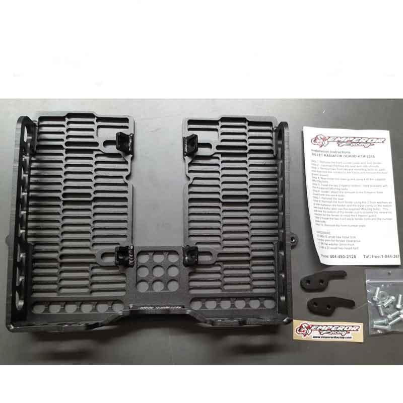 Emperor Racing Billet Radiator Guard KTM SX-F/XC-F/XCF-W/EXC-F 450/500 and GasGas MC/EX 450F and Husqvarna FE/FC/FX 450/501 (17-23)