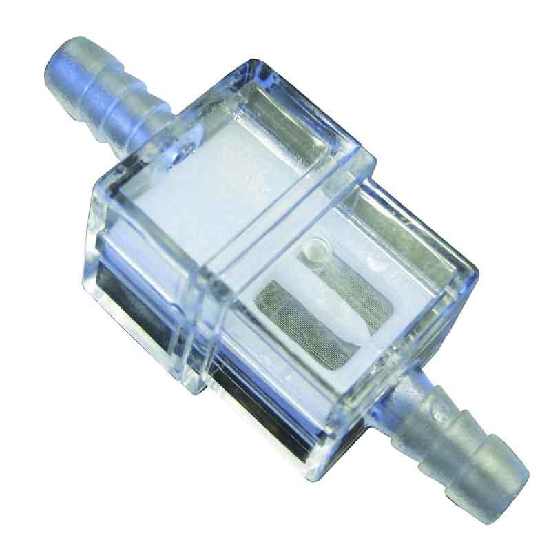 Helix Racing Rectangular Fuel Filter (1/4" Inside Diam. Fuel Line)