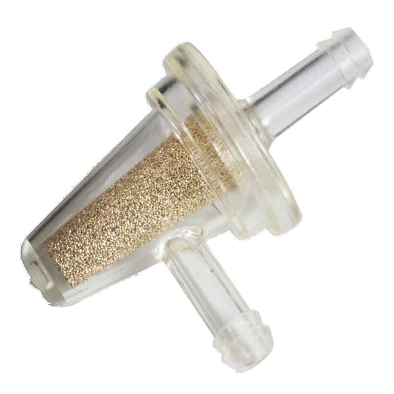 Visu-Filter Clear Inline 90 Degree Fuel Filter