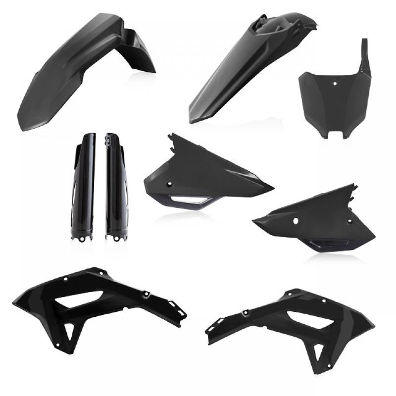 Acerbis FULL Plastic Kit Honda CRF 250RX/300RX/450RX Black 