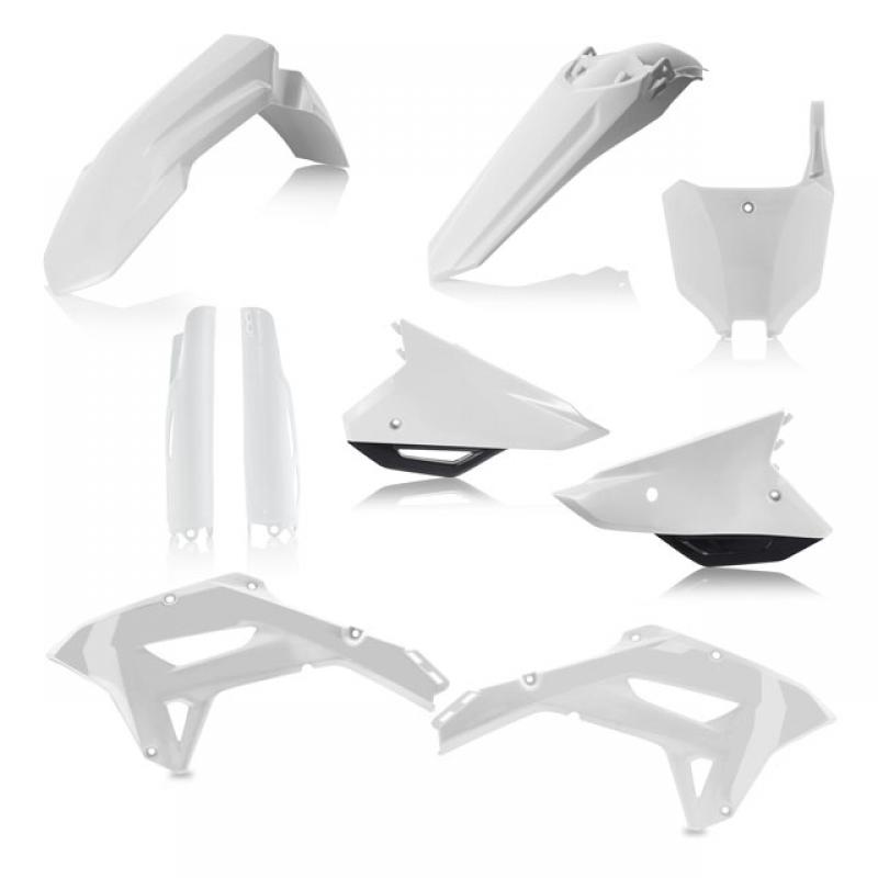 Acerbis FULL Plastic Kit Honda CRF 250RX/300RX/450RX White/Black