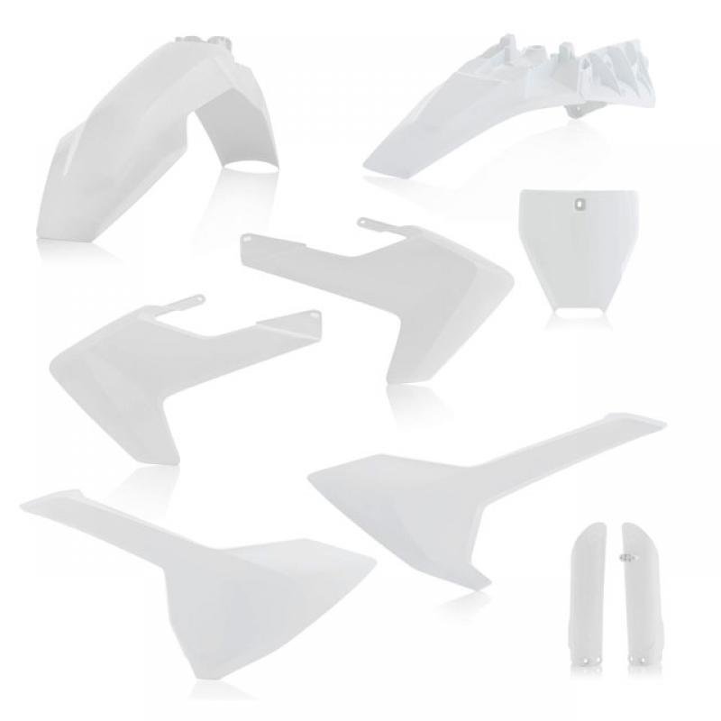 Acerbis FULL Plastic Kit Husqvarna TC 85 White