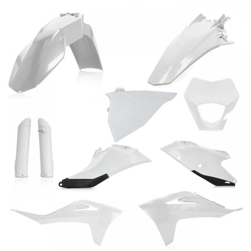 Acerbis FULL Plastic Kit GASGAS EC250/300/250F/350F (2021-2023) White
