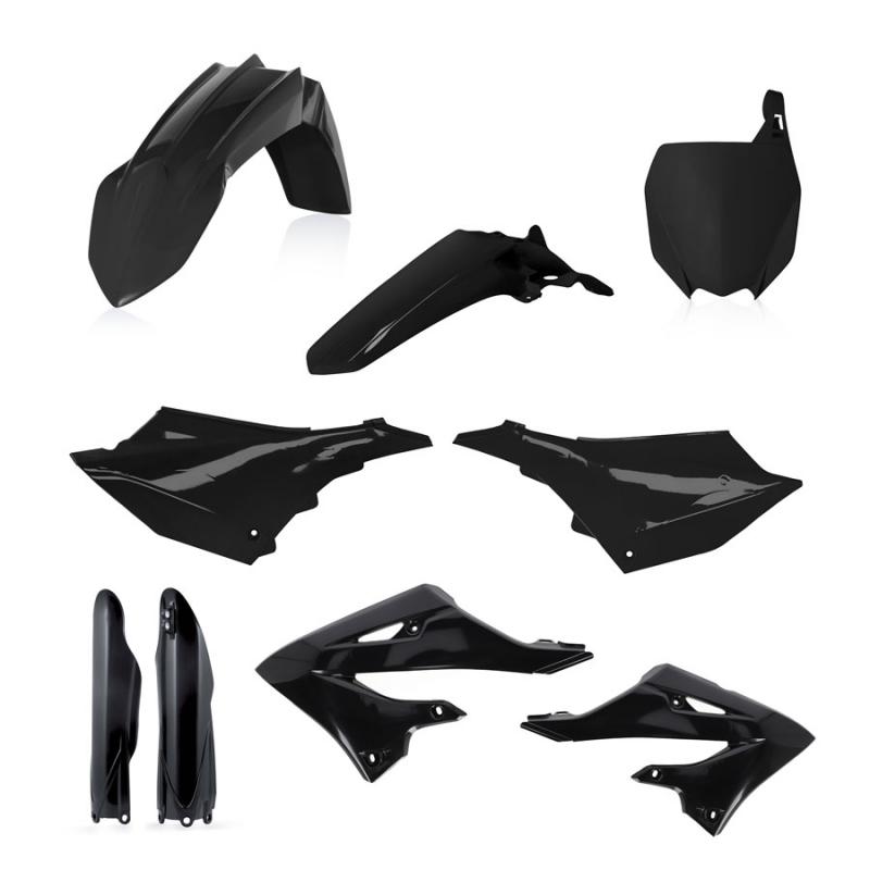 Acerbis FULL Plastic Kit Yamaha YZ125/250 (2022-2024) Black