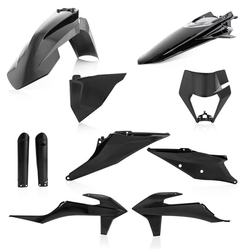 Acerbis FULL Plastic Kit KTM SX/SXF/XC/XCF 2023 Black