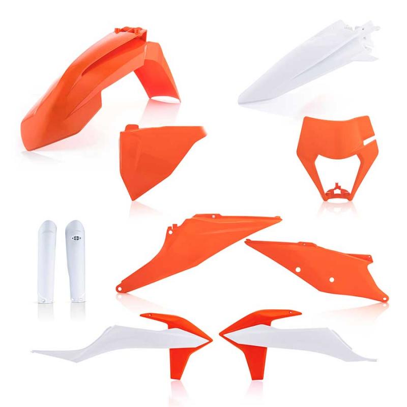 Acerbis FULL Plastic Kit KTM XCF-W350/500, XC-W150tpi/250tpi/300tpi, EXC300tpi, EXC-F350/500 Original 23