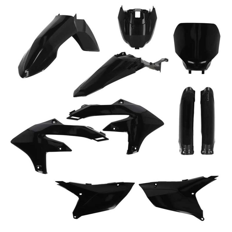 Acerbis FULL Plastic Kit Yamaha YZ450F/250F Black